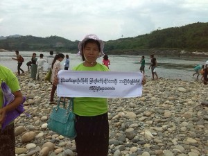 the MRJ and locap people did themselve anti-dam event even the irrawaddy marcher cancel the event.